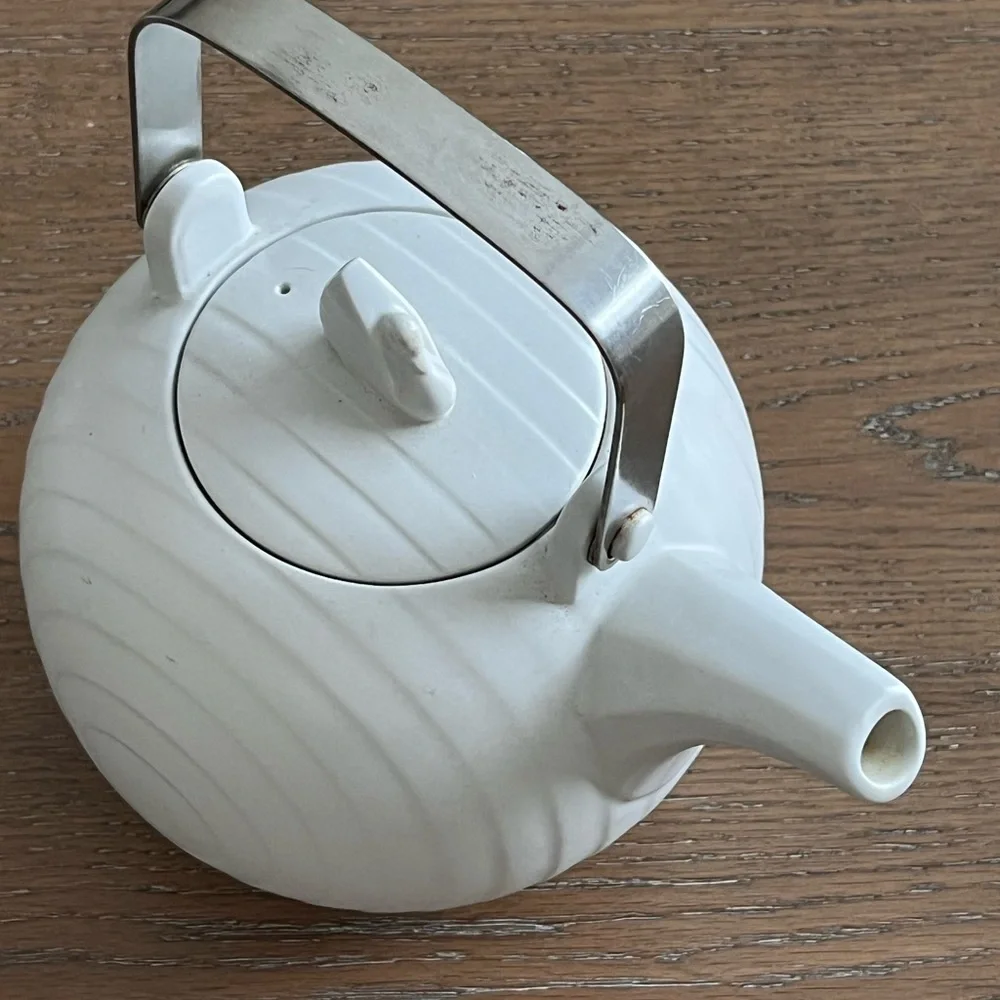 Vintage 1970’s Hornsea Pottery Concept Swan Lake Modernist Tea Set‎